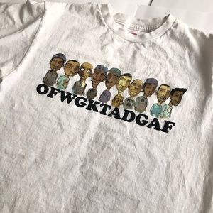 White Odd future Squad tee